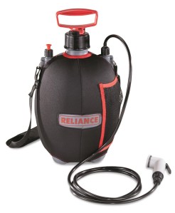 portable shower apparatus